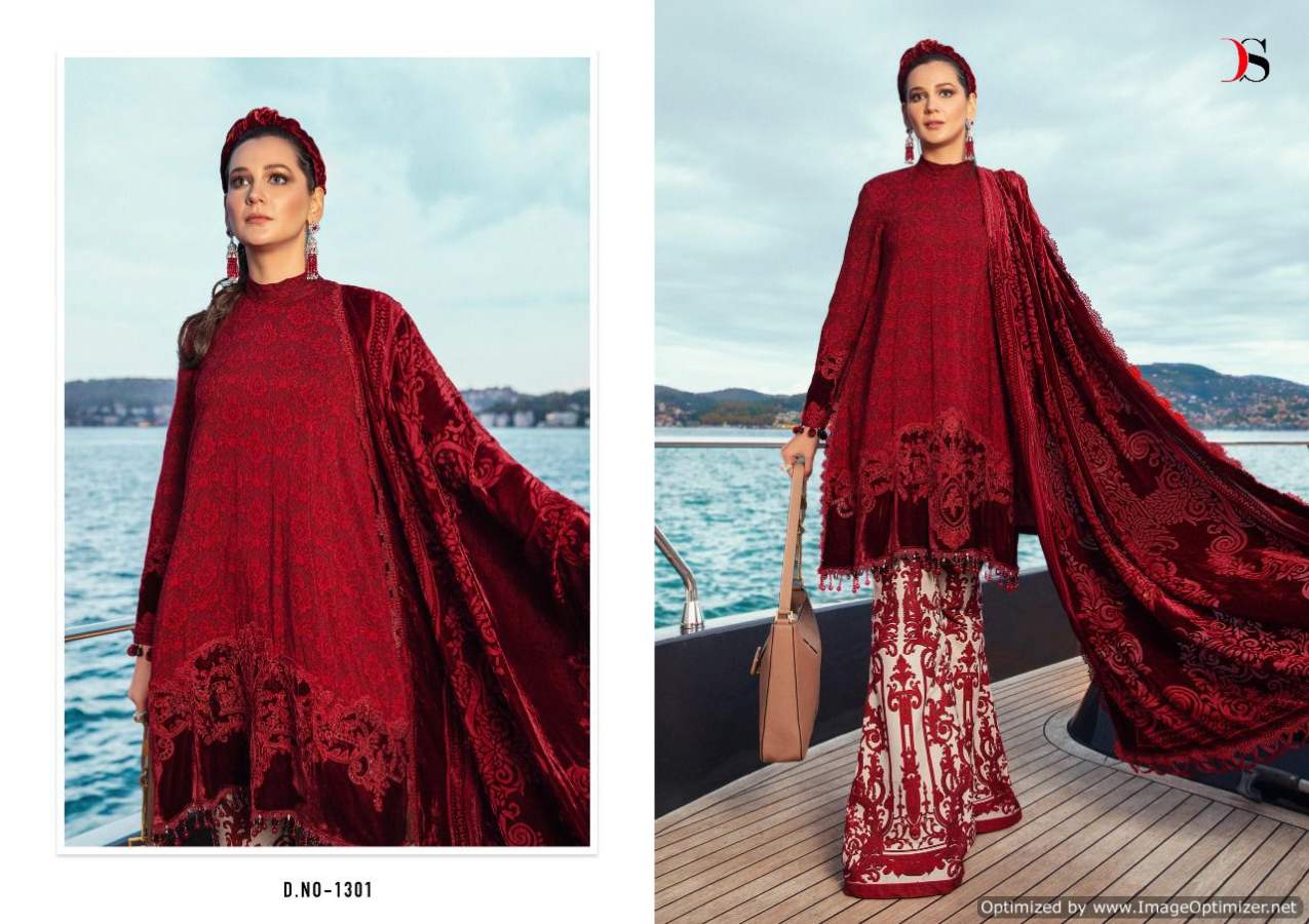 Deepsy Mariab Premium Lawn 21 Ethnic Wear Cotton With Embroidery Pakistani Salwar Kameez